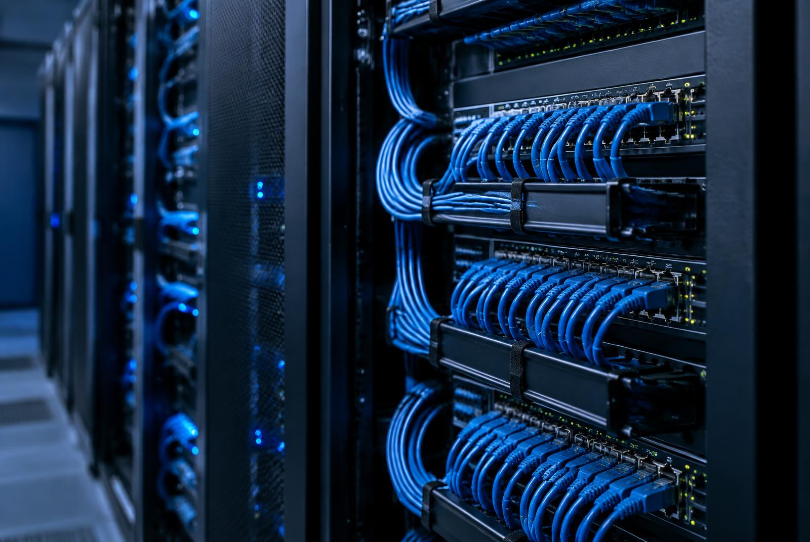 Structured network cabling and enterprise switches
